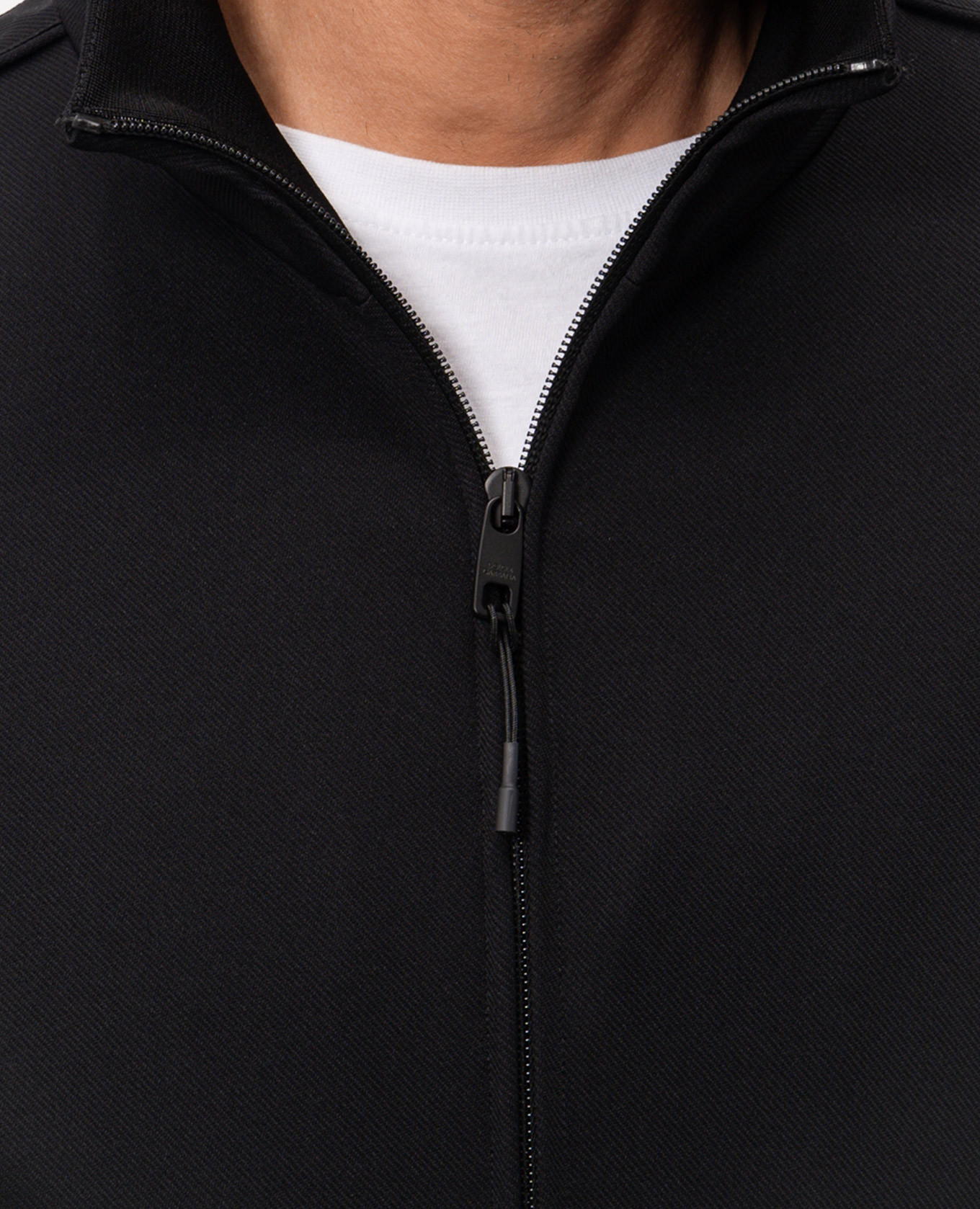 Black sports jacket with logo patch Dolce&Gabbana 5