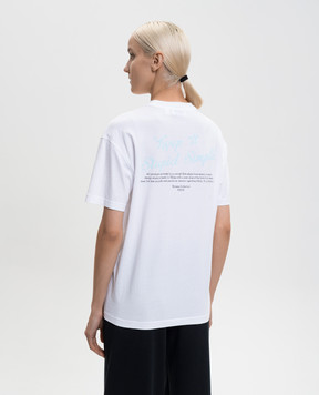 Off-White White Kiss T-shirt 2AA089S26JER007