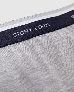 Story Loris Children's gray boxer shorts 17198