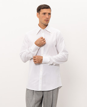 Dolce&Gabbana White Martini shirt G5NP9TGK523