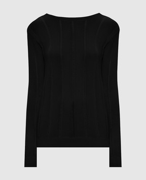 Ann Demeulemeester Black Nese cashmere jumper B0014316KN085