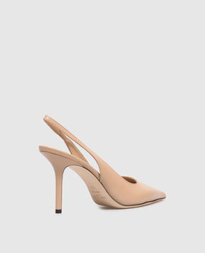Jimmy Choo Beige leather slingbacks Love LOVESB85CLF
