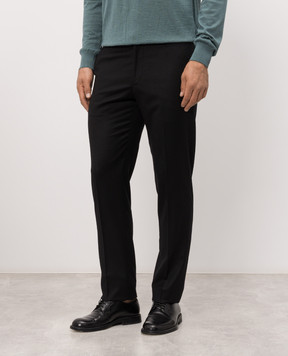 Stefano Ricci Black pants with wool M1T8000016WK002V