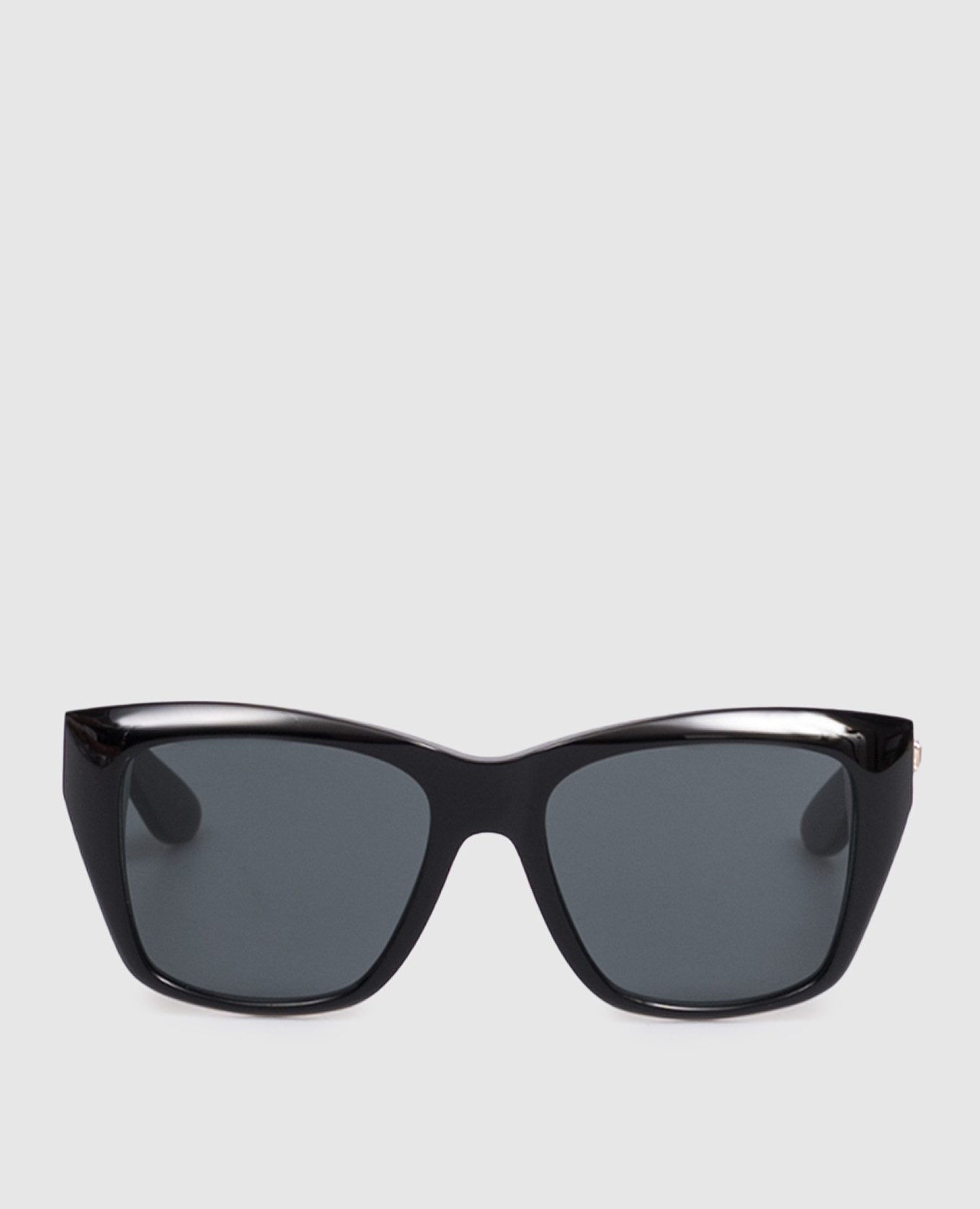 Black sunglasses 923 with textured logo