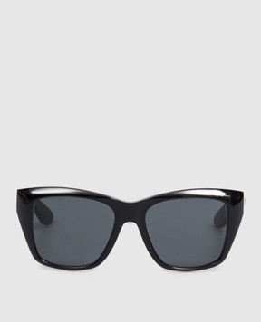 Saint Laurent Black sunglasses 923 with textured logo A003D8Y9956