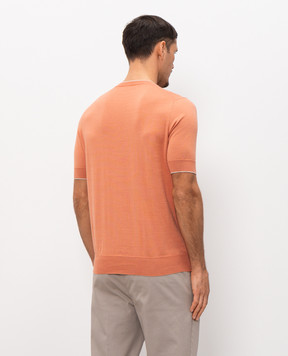 Brunello Cucinelli Orange T-shirt M29805200