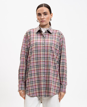 Babe Pay Pls Checkered shirt 11099095316