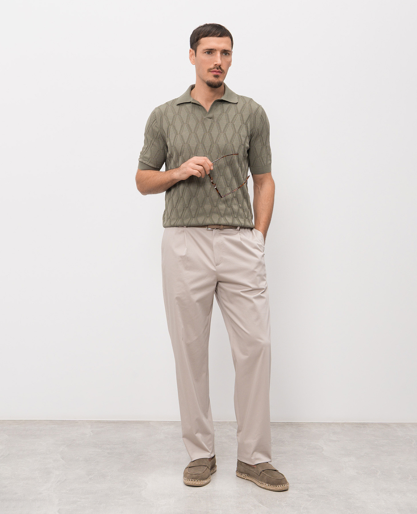 Gray pants Agnona 2