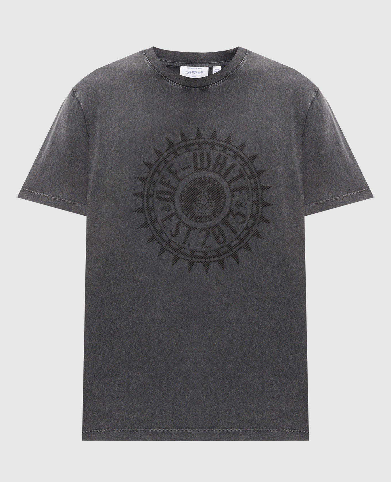 

Gray T-shirt with textured print Off-White, Grey