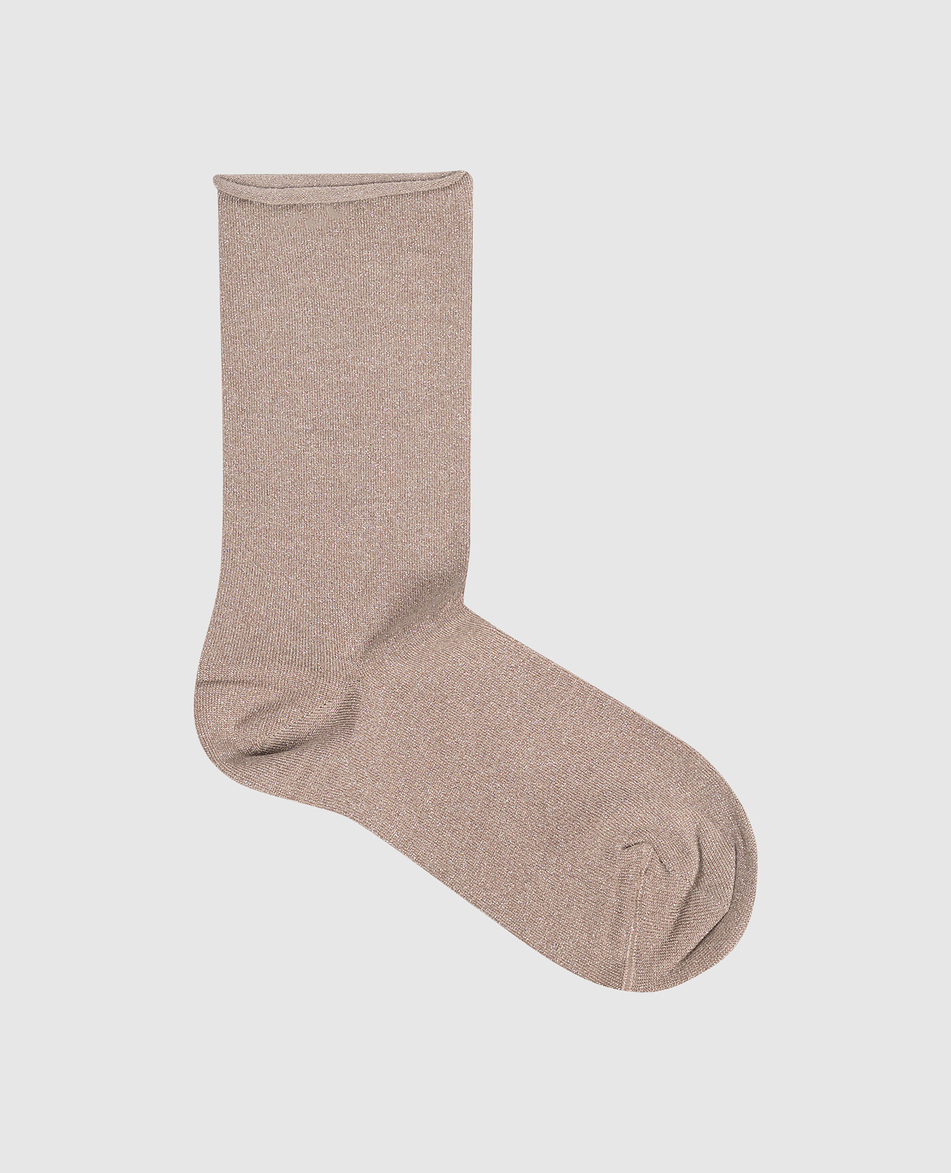 

Beige cashmere and silk socks with lurex Brunello Cucinelli