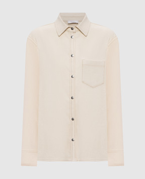 Peserico Beige shirt with lurex A0685300589