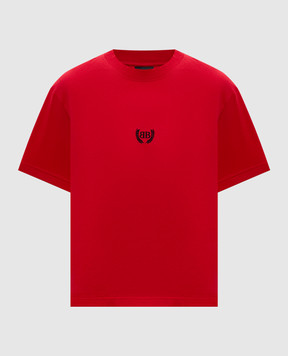 Balenciaga Red Laurel T-shirt 850990TSVC9