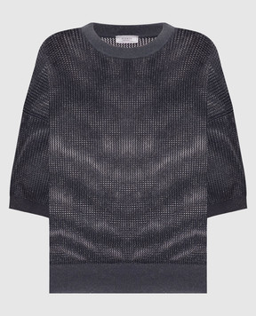 Peserico Gray jumper with lurex S99105F149173H