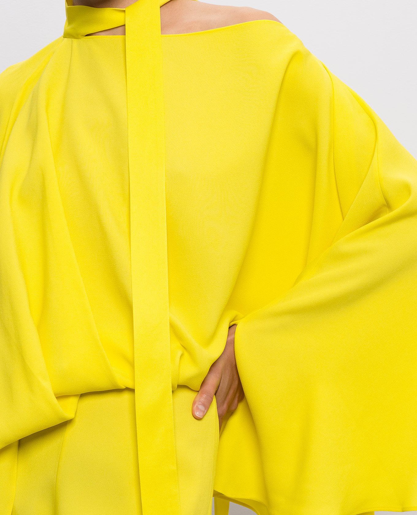Brooks Yellow One Shoulder Jumpsuit Taller Marmo 4