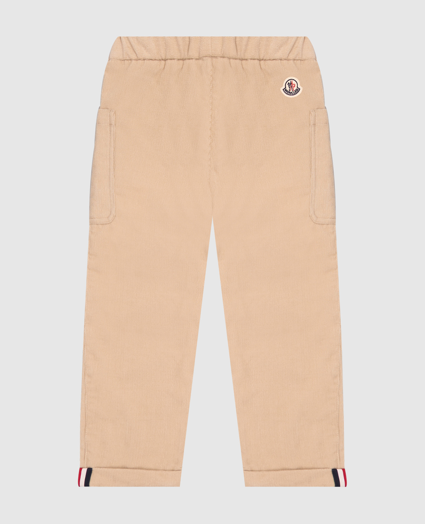 Children's beige corduroy pants Moncler ENFANT 2