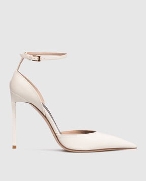 Tom Ford Ivory patent leather sandals VERTIGO W3849LCL072P
