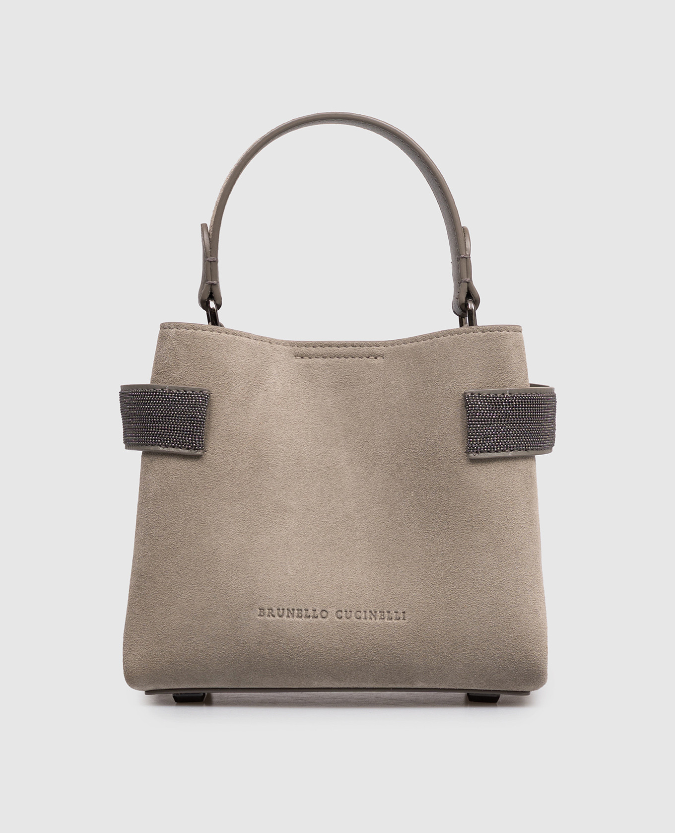 

Essence khaki suede bag Brunello Cucinelli