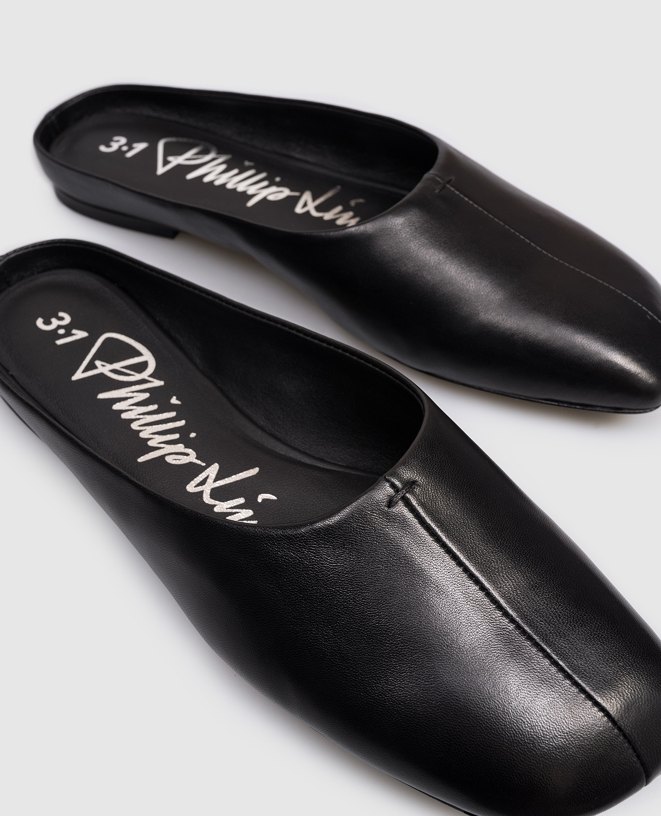 Black leather mules 3.1 Phillip Lim 5