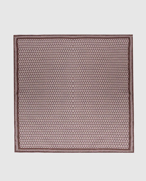 Brunello Cucinelli Reversible printed silk pachet scarf MI8940091