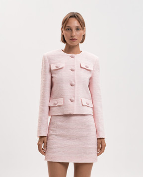 Valentino Pink tweed jacket 9B3CE615A99
