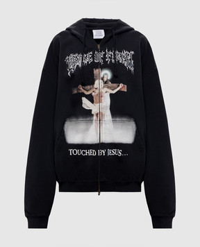 Vetements Black COF JESUS sports jacket MH27ZU208Bw