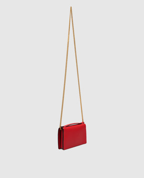 Valentino Red leather bag with logo 8W2P0W42SNP