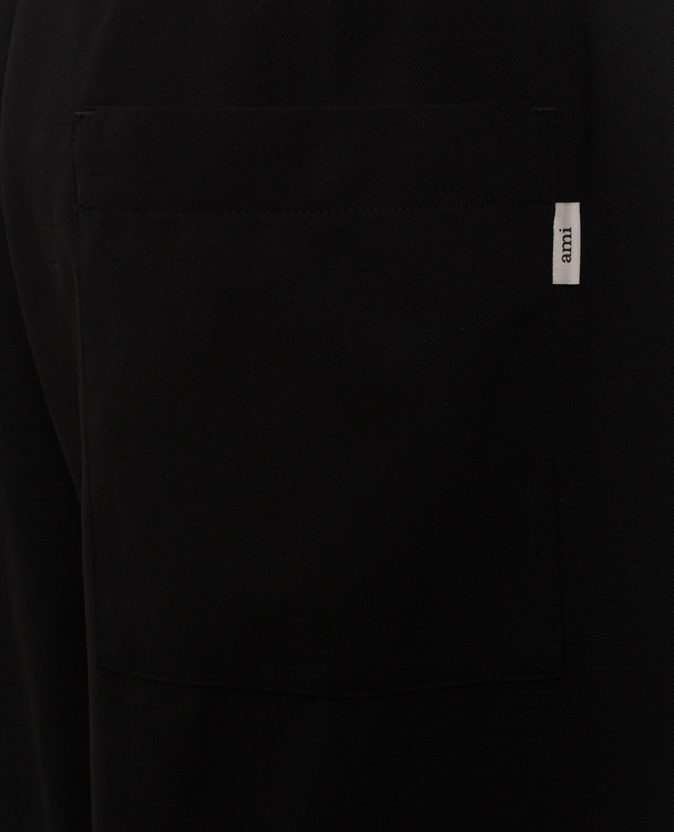Black wool pants Ami Paris 5