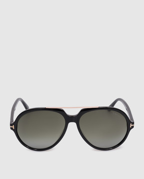 Tom Ford Aalto black sunglasses FT1210