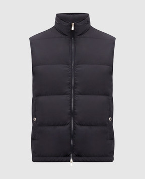 Brunello Cucinelli Blue down vest MV4081611