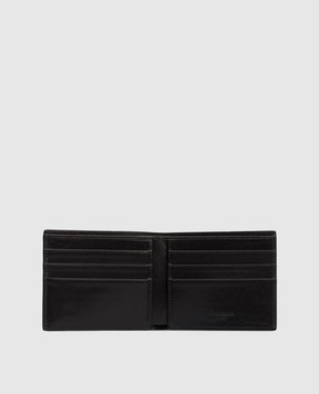 Dolce&Gabbana Black leather wallet with DG logo BP1321AU994