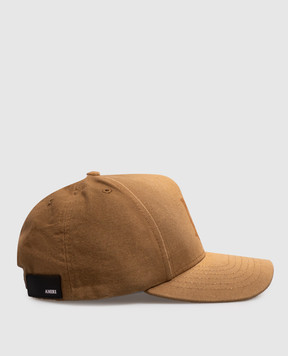 AMIRI Khaki cap with logo embroidery AMSAHE1066