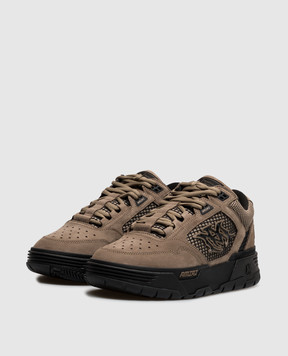 AMIRI Brown combination sneakers Ma-94 AM426SN013