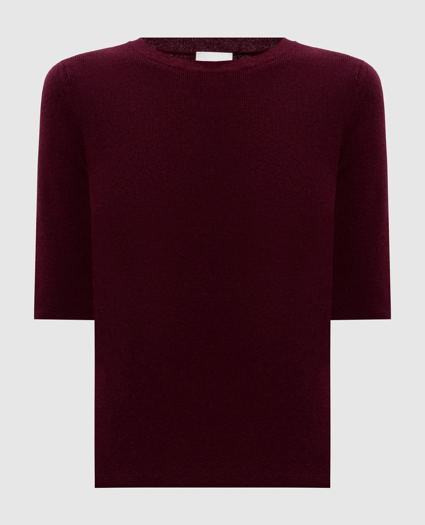 

Burgundy cashmere top Allude