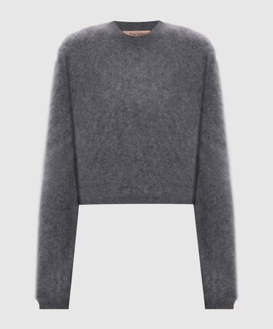Gray sweater