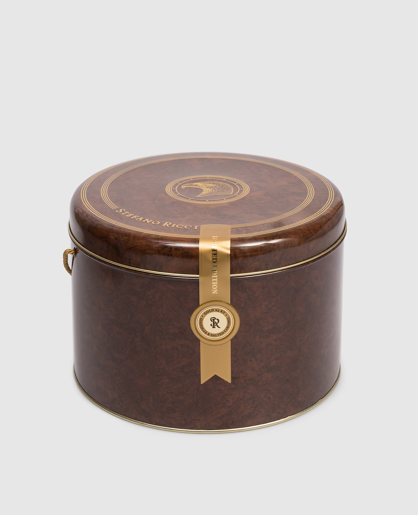 

Panettone with chocolate cream and salted caramel 1000 g Stefano Ricci, Brown