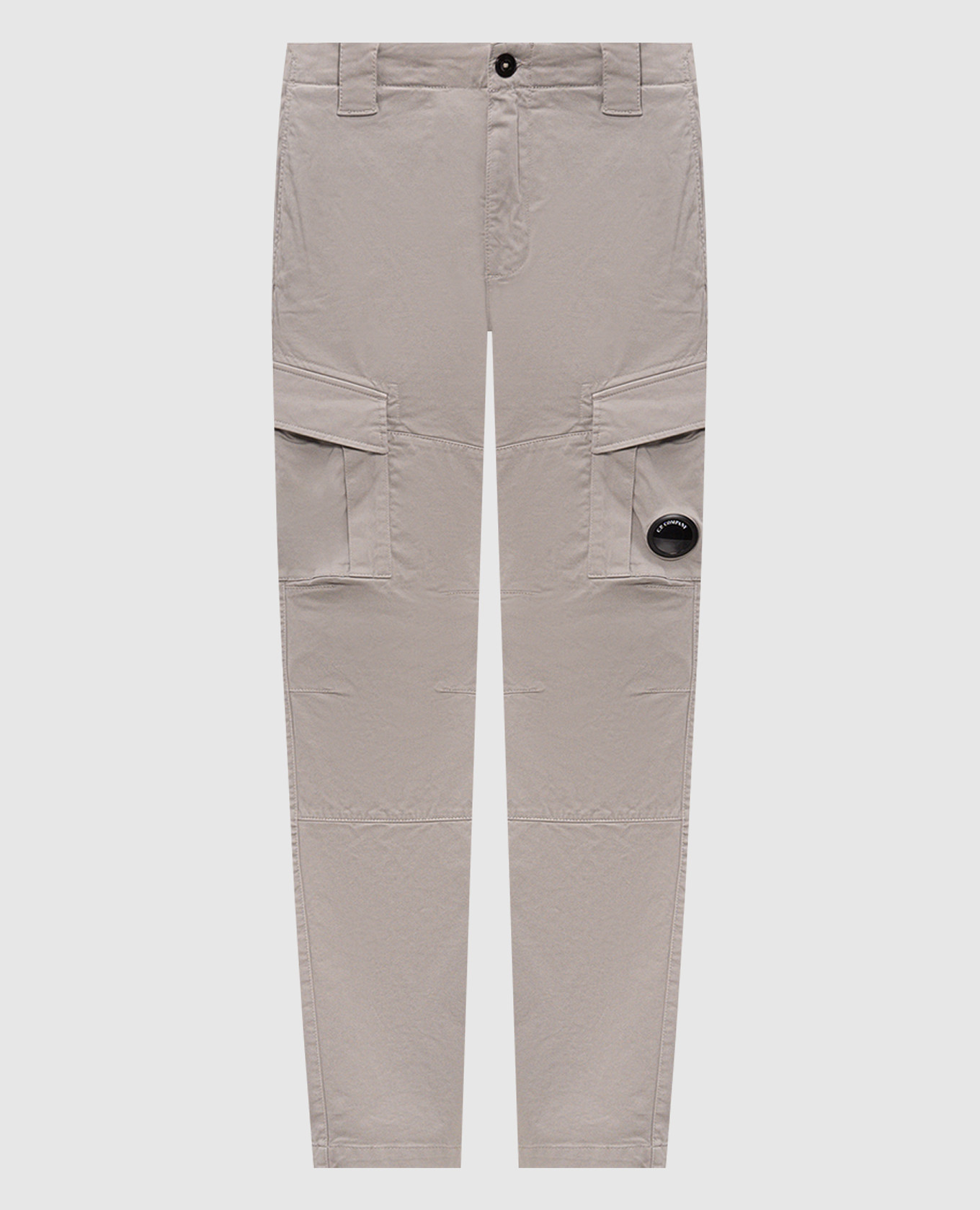 Gray cargo pants