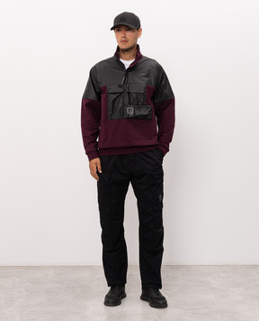 C.P. Company Metropolis Burgundy anorak LSS035A006452M