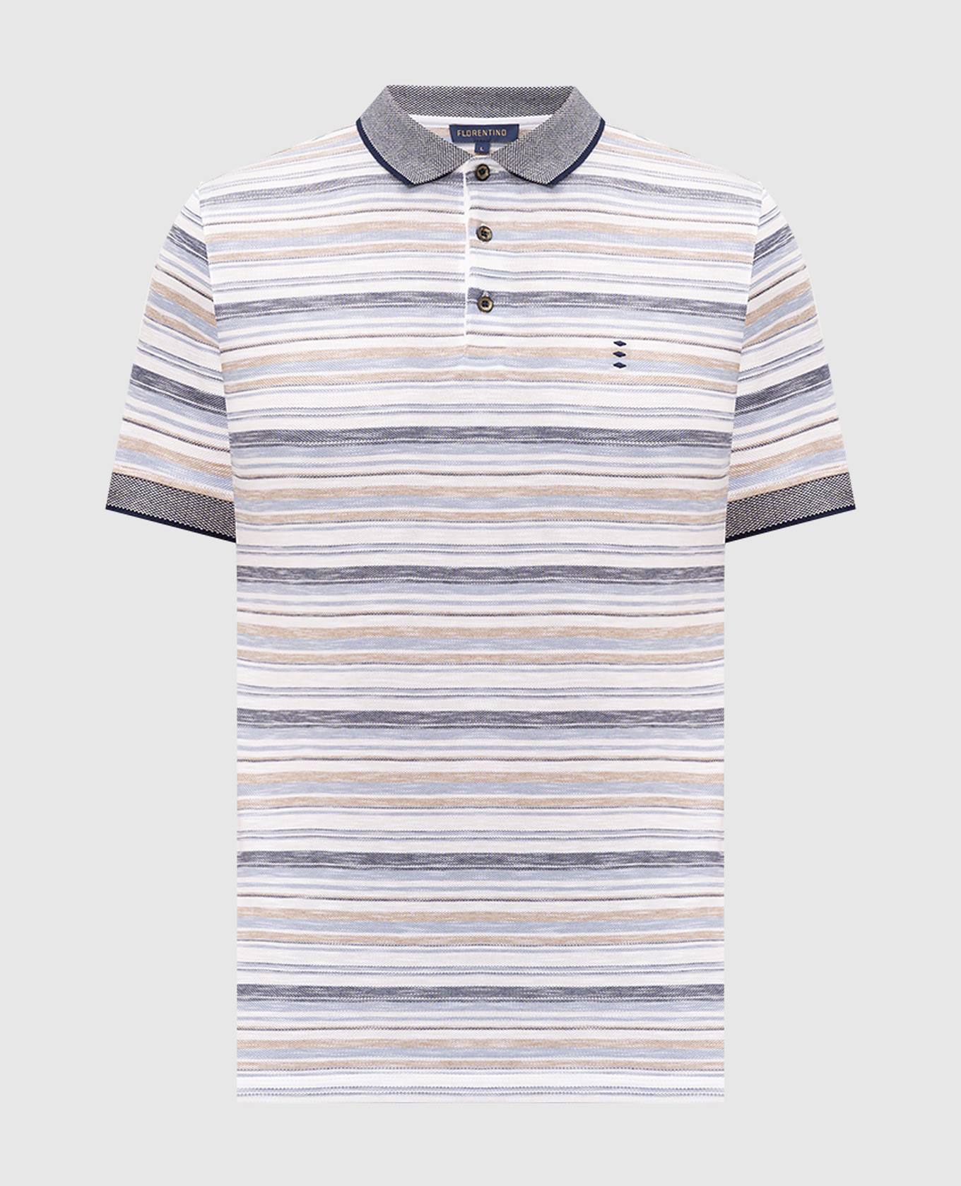 Striped polo Florentino