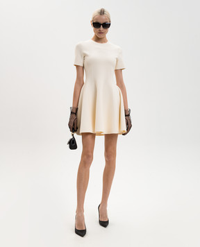 Alexander McQueen Ivory mini dress 863054Q1BGL