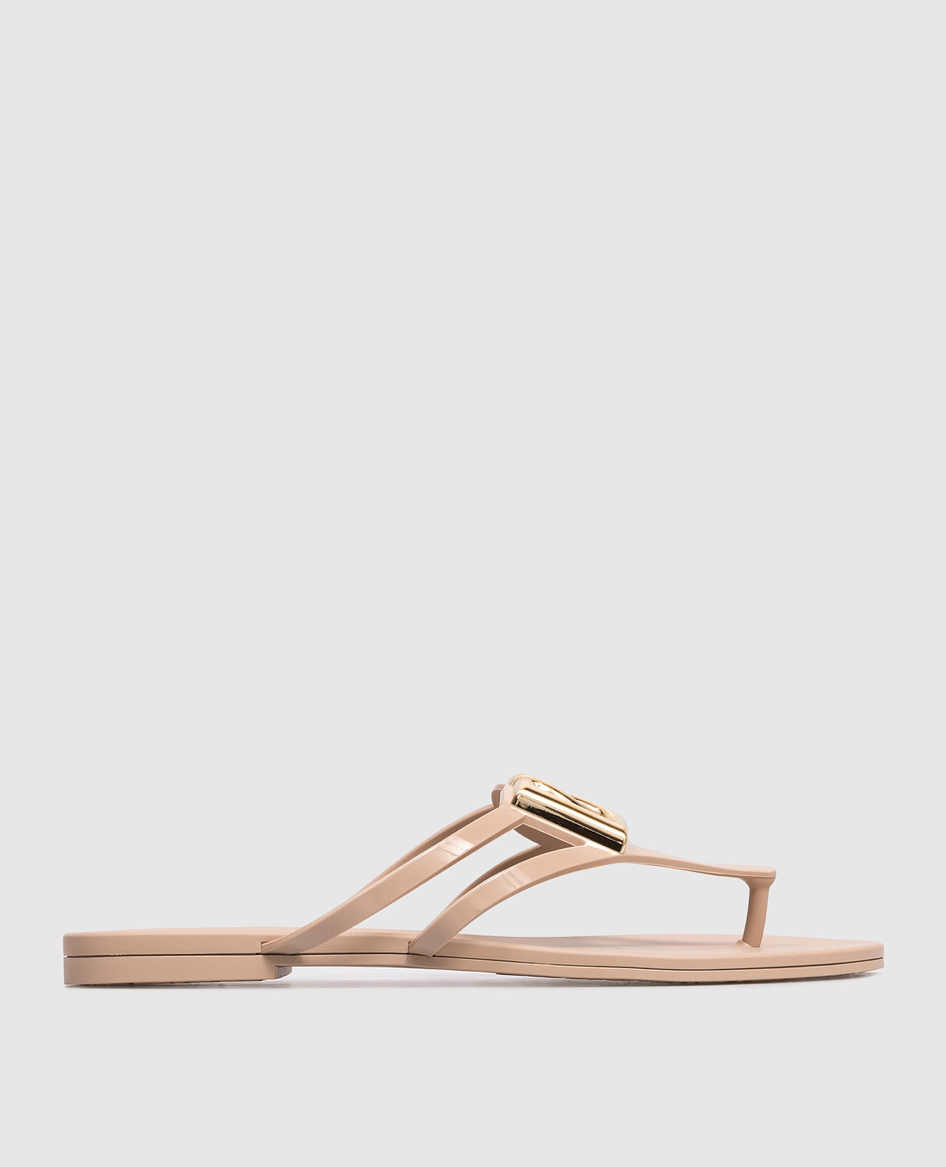 

Beige flip-flops with logo Dolce&Gabbana