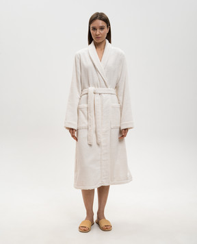 L'appartement Terry bathrobe CHICAGO ivory CHICAGOBATHROBE