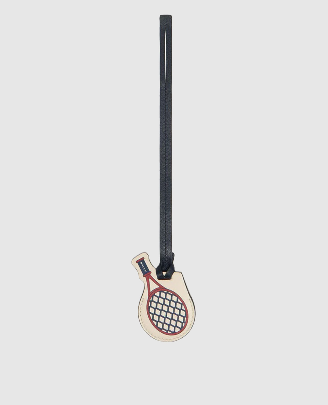 

Blue leather keychain for Airbag bag Bally