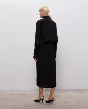 Max Mara Sportmax Black shirt dress VICINI SPXVICINI