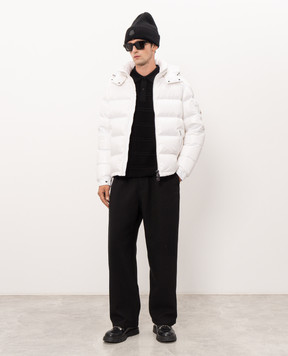 Moncler Maya white down jacket L20911A5360068950