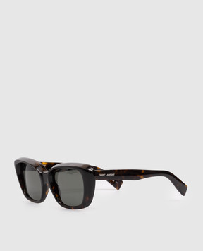 Saint Laurent Brown sunglasses with logo print 862819Y9956
