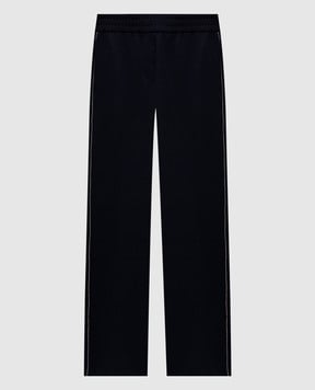 Peserico Blue pants with a monil chain A04968J006906