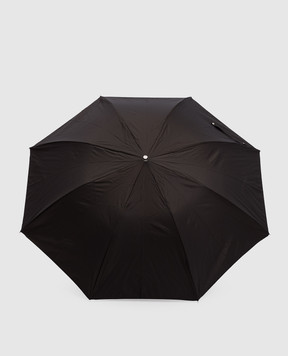 Pasotti Golden Horse Brown Folding Umbrella OMITUO64SRASO67683