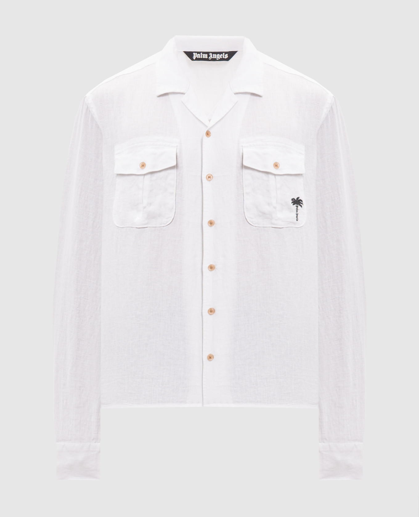 White linen shirt