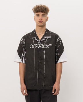 Off-White Negative short-sleeved shirt 44MGG01QF26F002