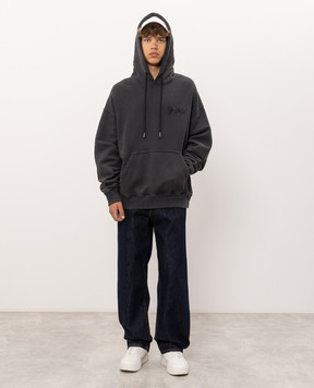 Off-White Gray hoodie 44MBB085F26F00C